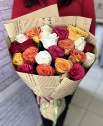 Букет из 21 розы Эквадор
